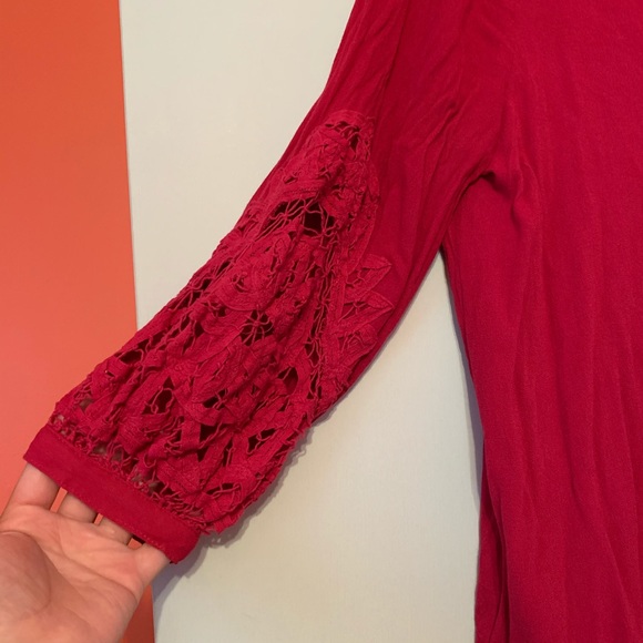 Entro Raspberry Blouse - Picture 4 of 4